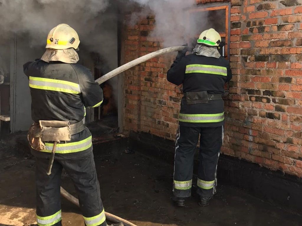 Дніпропетровська область: вогнеборці ліквідували пожежу на території приватного домоволодіння (ВІДЕО)