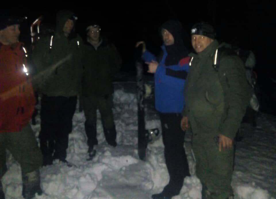 Закарпатські гірські рятувальники відшукали загубленого в районі г. Говерла туриста