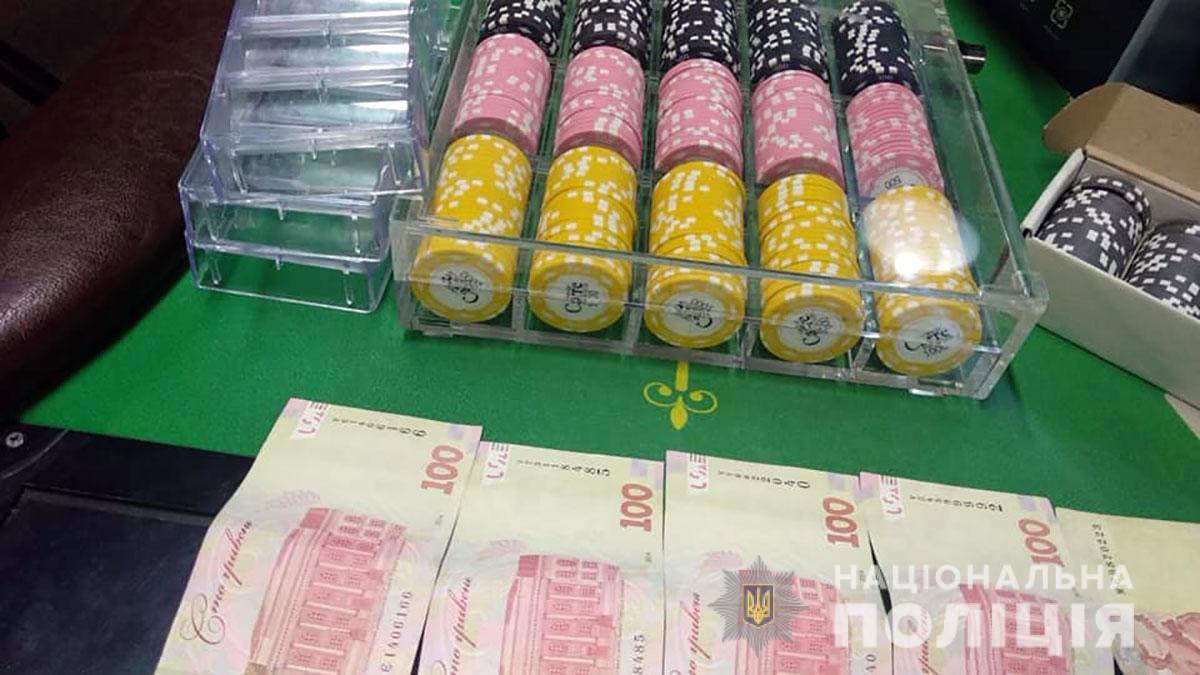 На Полтавщині правоохоронці викрили мережу підпільних покерних клубів