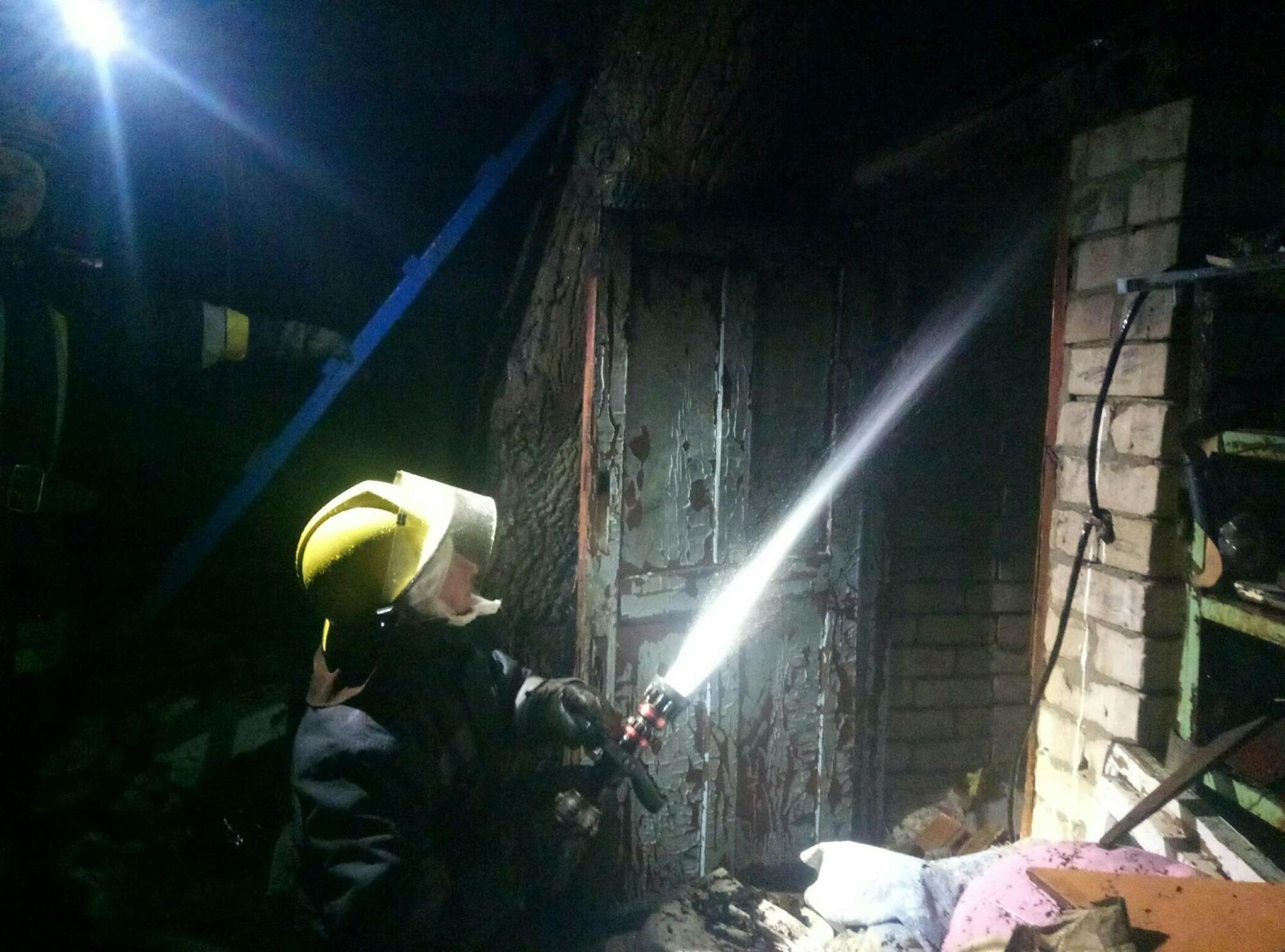 Херсонщина: ліквідовано займання у приватній котельні