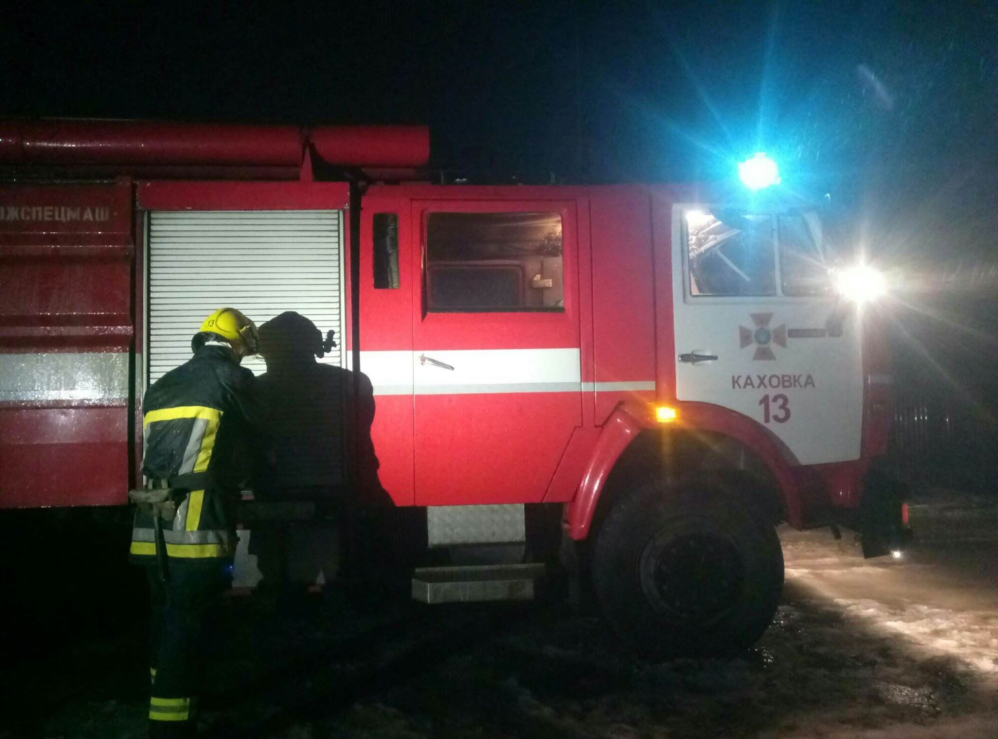 Херсонщина: ліквідовано займання у приватній котельні