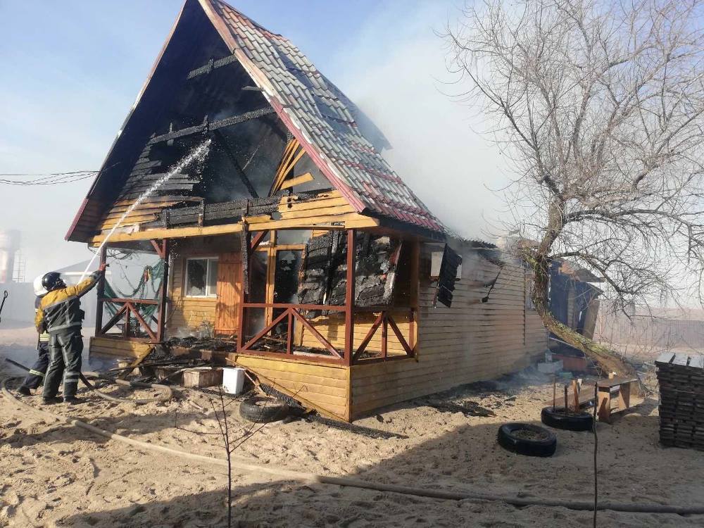 Одеська область: рятувальники ліквідували пожежу на території бази відпочинку