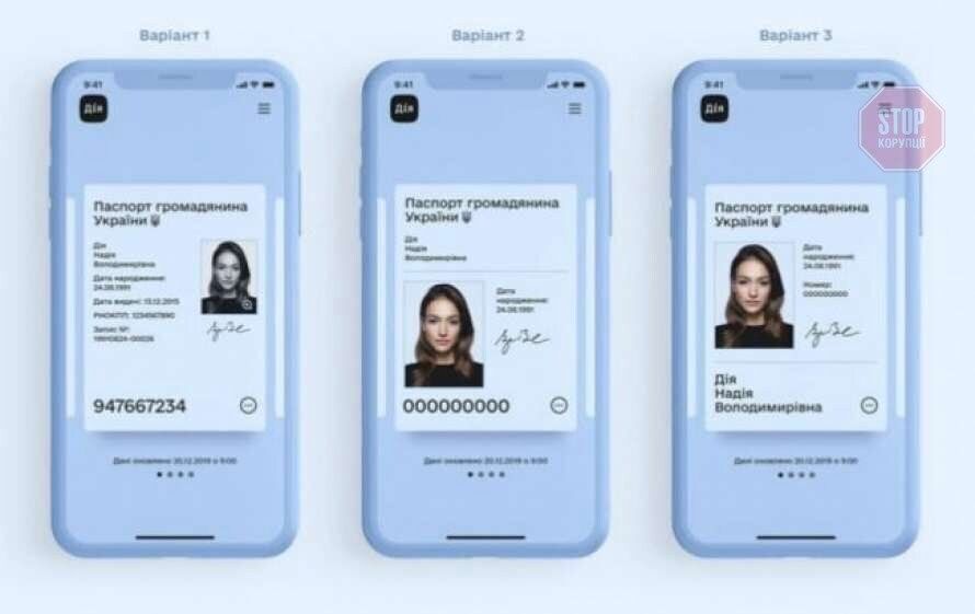 Федоров виклав у Мережу можливі варіанти електронного паспорта