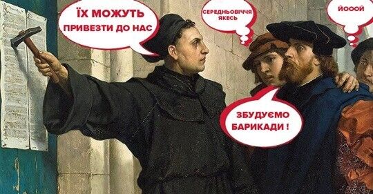 Украинцев из Китая встречают, как прокаженных: в сети появились фотожабы на ''средневековые'' протесты