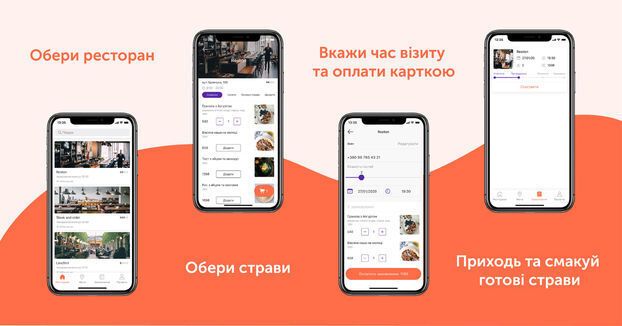​В Украине запустили сервис предзаказа блюд в ресторанах