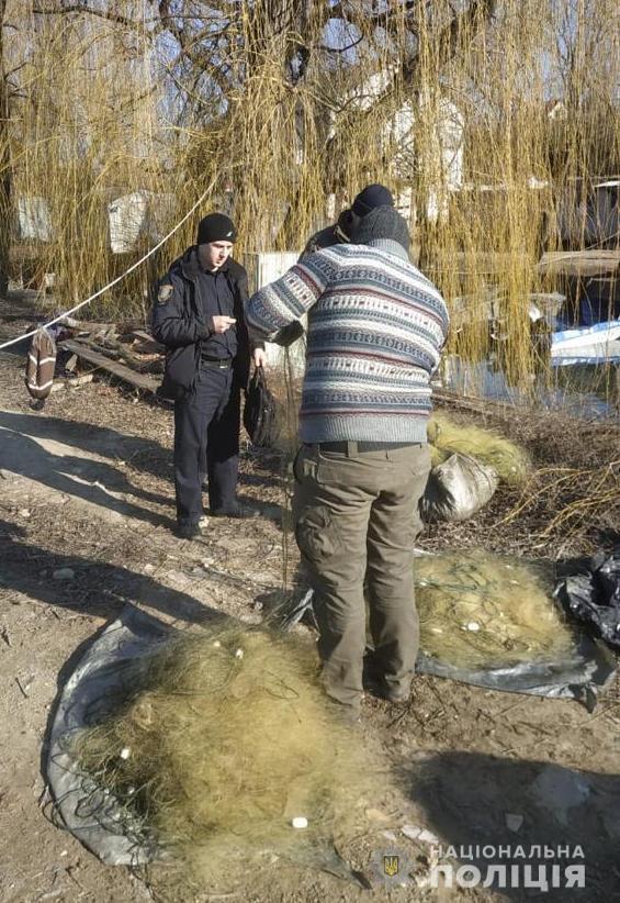 На Дністрі в Біляївському районі правоохоронці викрили браконьєрів