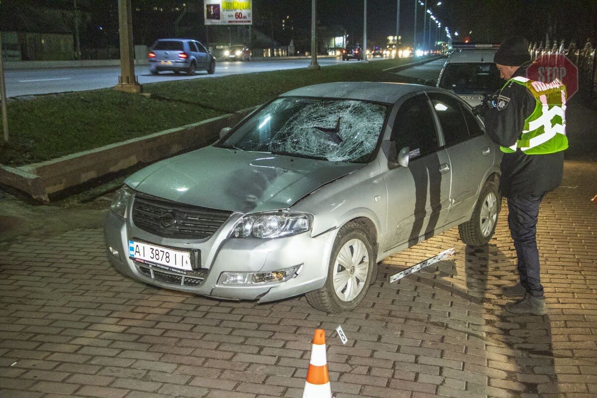 П'яний поліцейський збив насмерть пішохода на Київщині (фото)