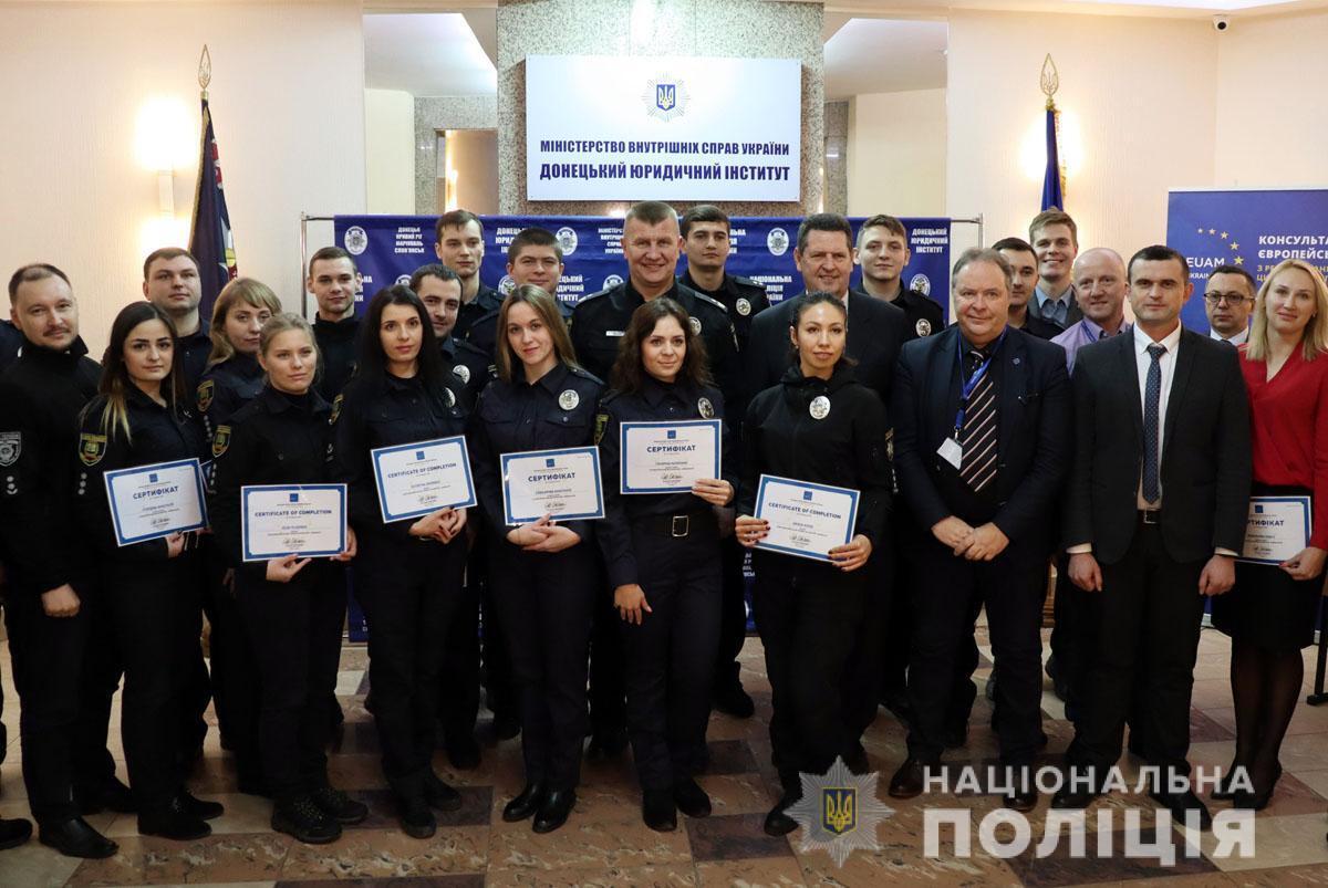 Поліцейські криміналісти Донеччини ознайомилися з європейськими стандартами огляду місця події