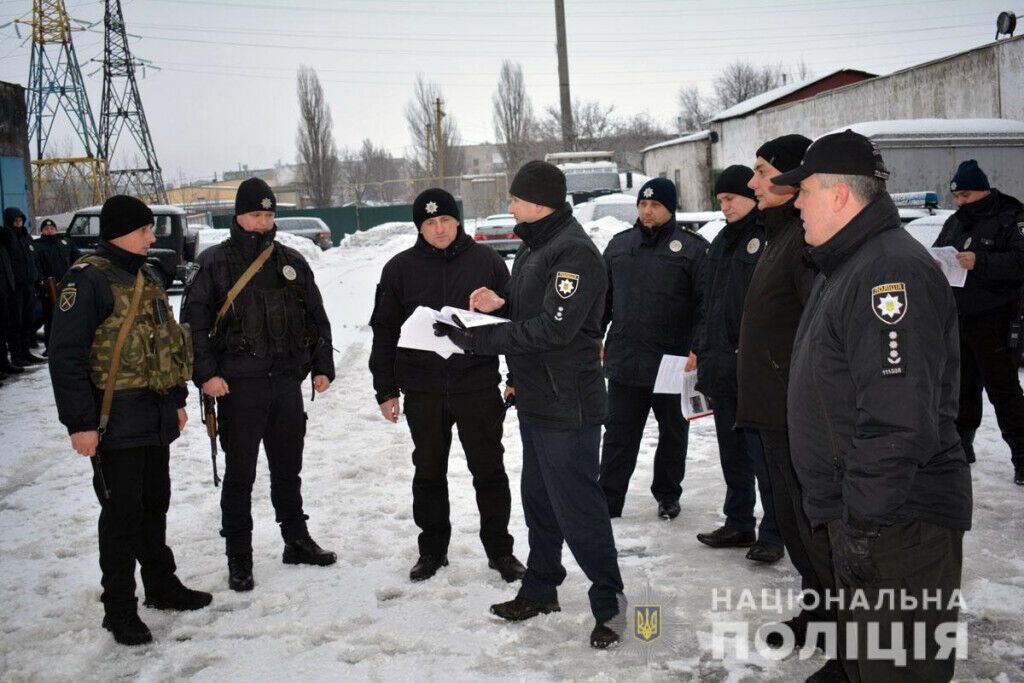 Поліцейські зі складу ООС провели відпрацювання Волновахи