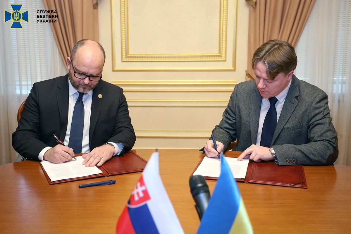 Служба безпеки України та Інститут національної пам’яті Словацької Республіки підписали Договір про співробітництво
