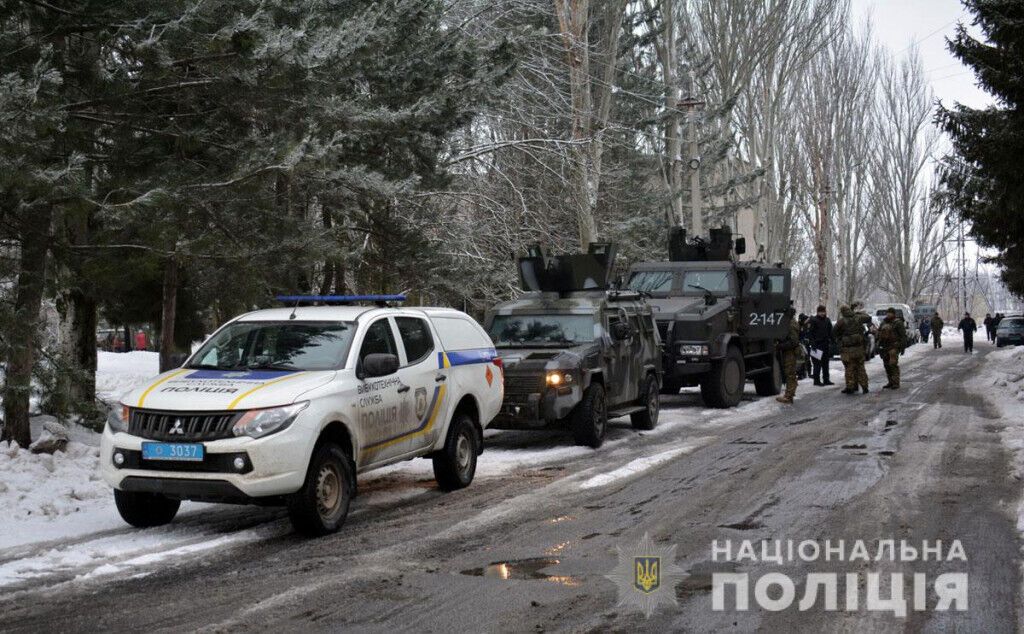 Поліцейські зі складу ООС провели відпрацювання Волновахи