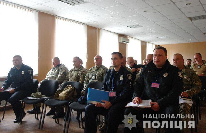 На Донеччині відбулася ротація поліцейських, які несуть службу в складі Об’єднаних сил