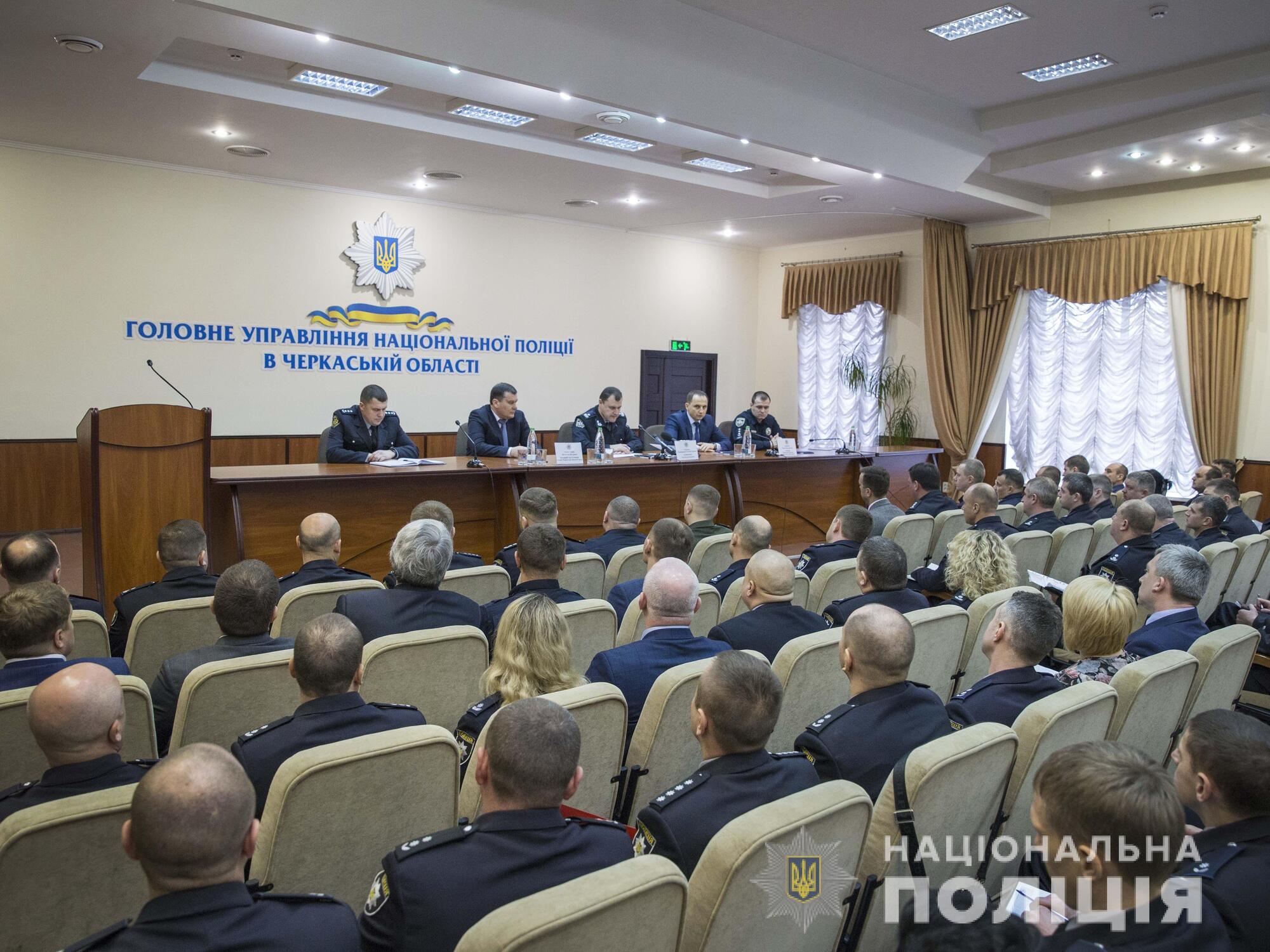 Голова Нацполіції Ігор Клименко представив нового керівника черкаських поліцейських
