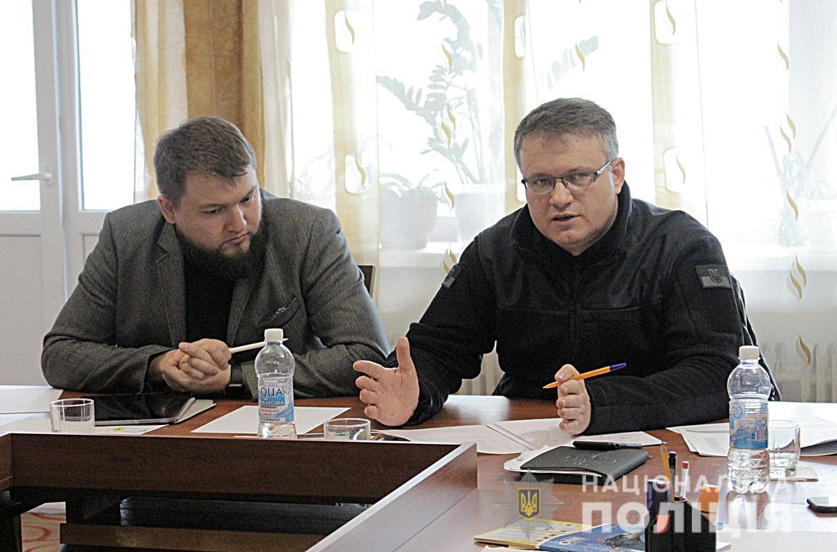 На Полтавщині правоохоронці забезпечують безпеку та правопорядок у Нових Санжарах