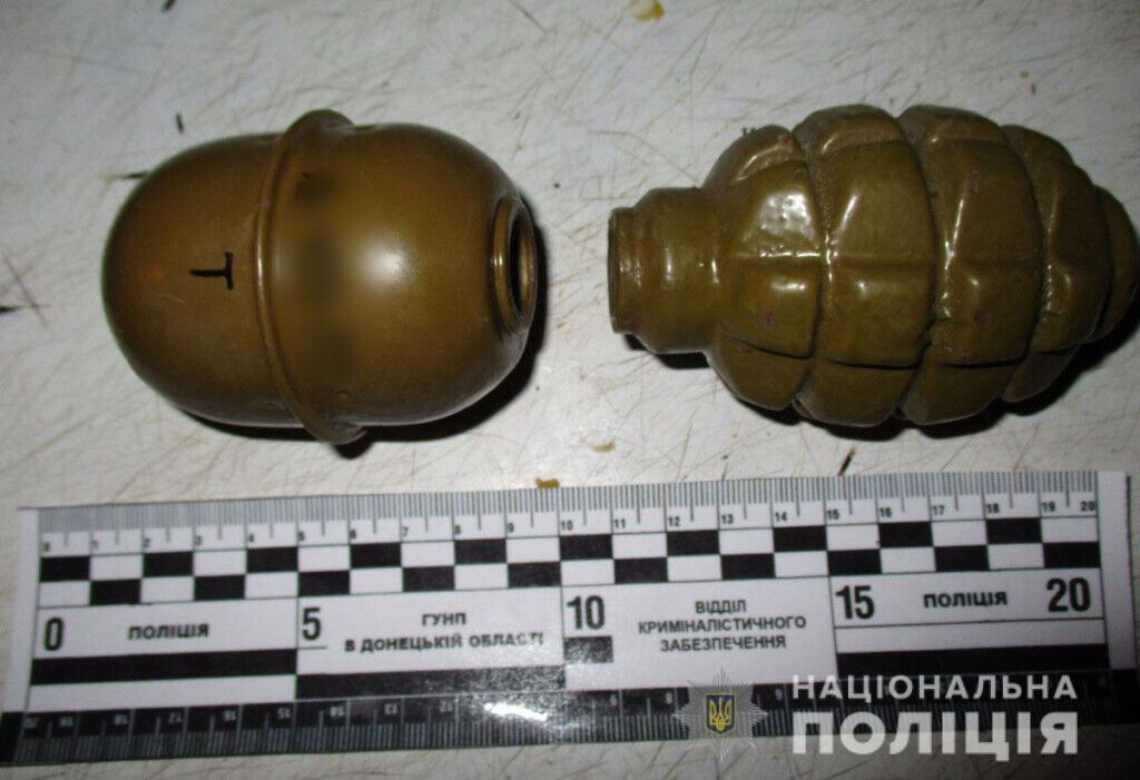 Поліцейські вилучили у мешканця прифронтового Торецька арсенал боєприпасів