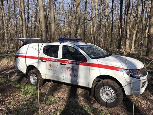 Черкаська область: рятувальники знищили боєприпас другої світової війни