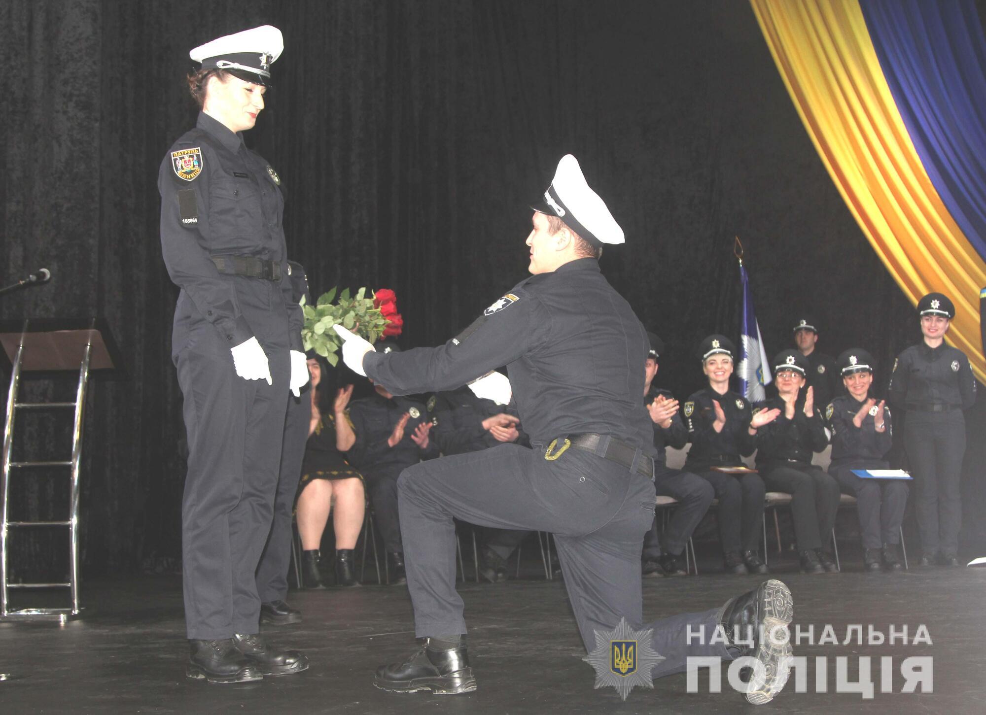 Перші випускники Рівненської академії патрульної поліції склали присягу на вірність українському народу