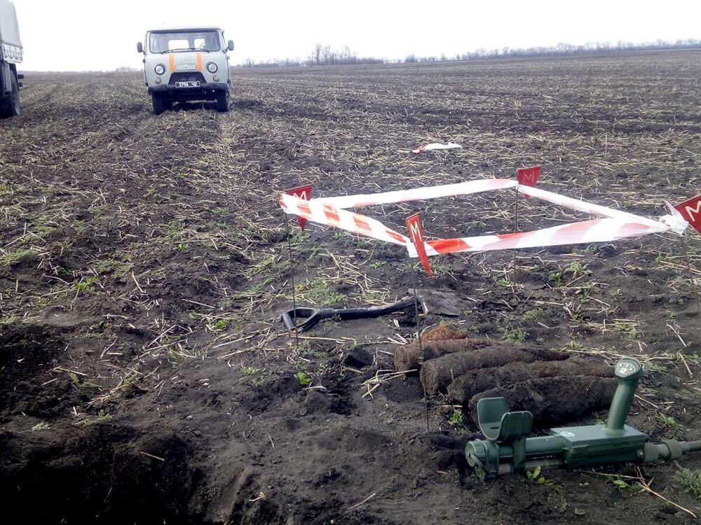 Миколаївська область: піротехніки ДСНС знищили п'ять одиниць вибухонебезпечних предметів