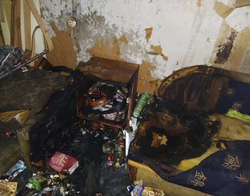 м. Херсон: під час ліквідації пожежі у квартирі багатоповерхівки виявлено двох загиблих чоловіків