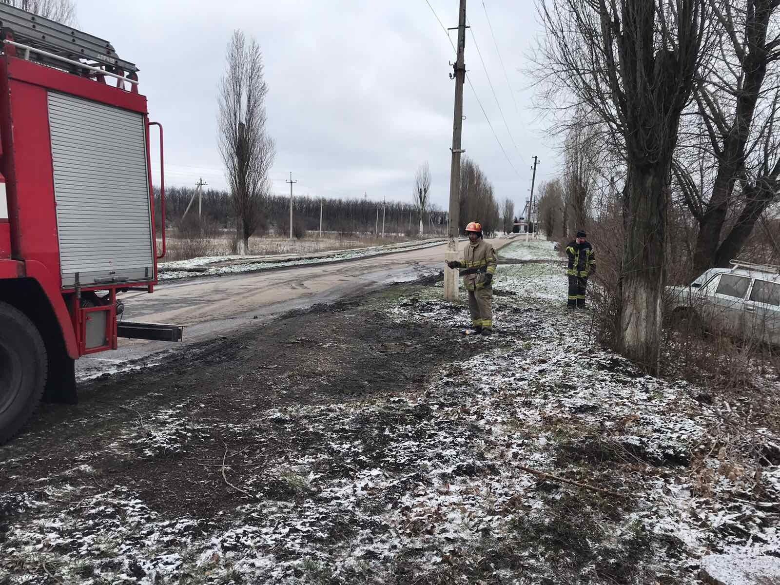 Донецька область: рятувальники надали допомогу водію легкового автомобіля