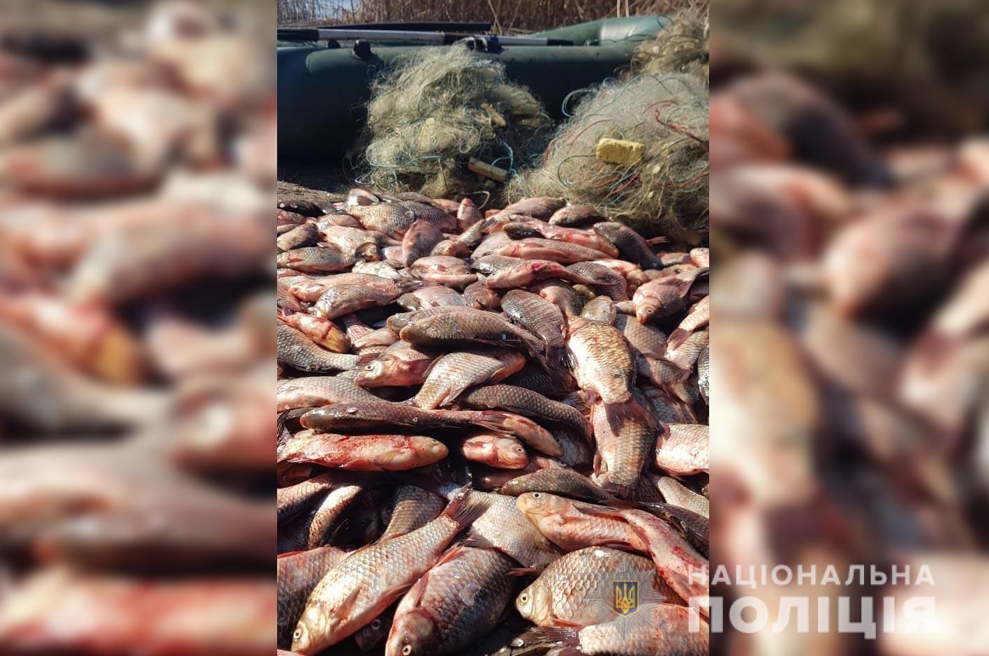 На Полтавщині водні поліцейські виявили порушника нерестової заборони