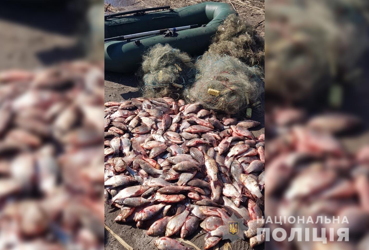 На Полтавщині водні поліцейські виявили порушника нерестової заборони