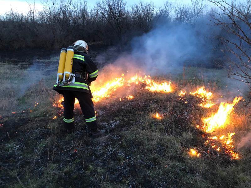 Кіровоградська область: протягом доби вогнеборці приборкали 7 займань на відкритій місцевості