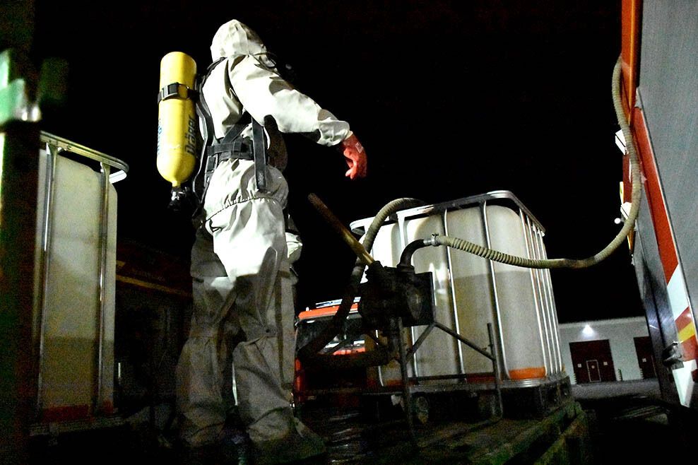 Дніпропетровщина продовжує профілактичні заходи із санітарної обробки вулиць (ВІДЕО)