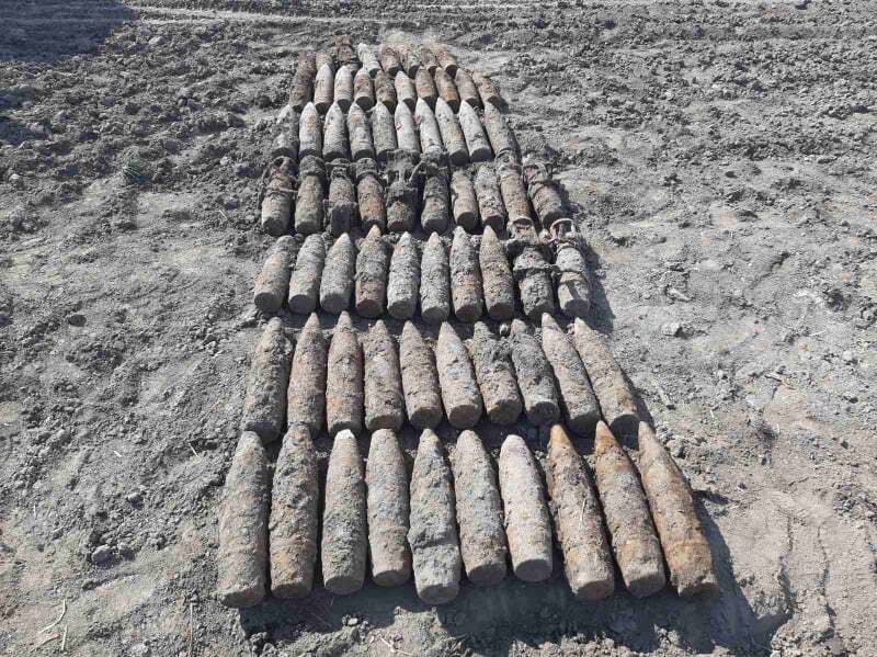 Івано-Франківська область: рятувальники знищили 68 вибухонебезпечних предметів часів минулих воєн