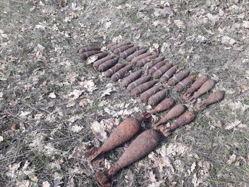 На Сумщині упродовж тижня піротехніки знешкодили 50 боєприпасів часів минулих війн