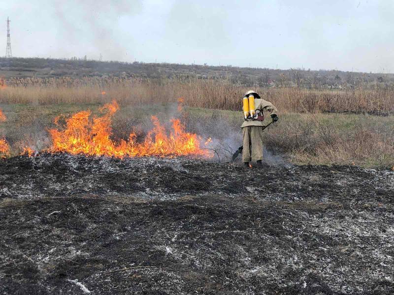 Кіровоградська область: за добу, що минула, ліквідовано 9 займань на відкритій території