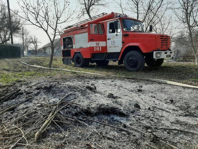 За добу рятувальники Черкащини ліквідували 8 пожеж на відкритих територіях (ВІДЕО)