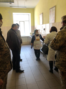 Прокуратура перевірила дотримання протиепідемічних заходів у місцях виконання кримінальних покарань стосовно військовослужбовців