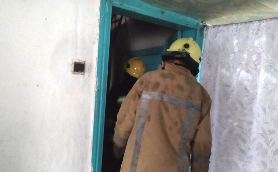 Полтавська область: вогнеборці загасили пожежу в будинку