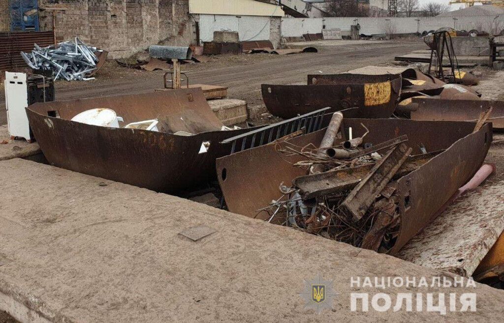 Поліцейські Краматорська спрямували до суду провадження за фактом незаконної діяльності пункту металобрухту