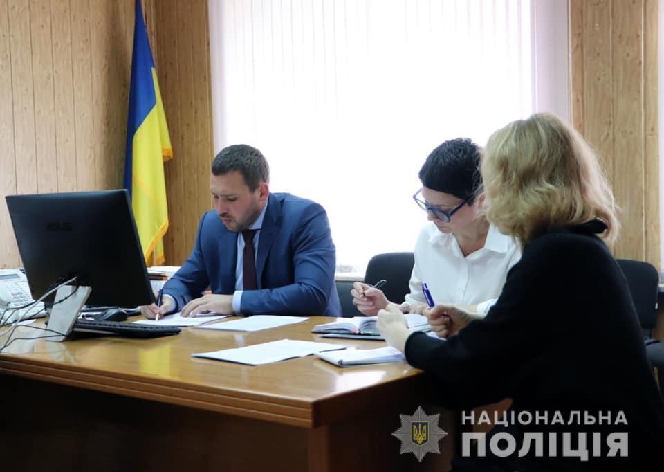 Заступник начальника ГУНП Сергій Шайхет провів особистий прийом жителів двох районів Одещини
