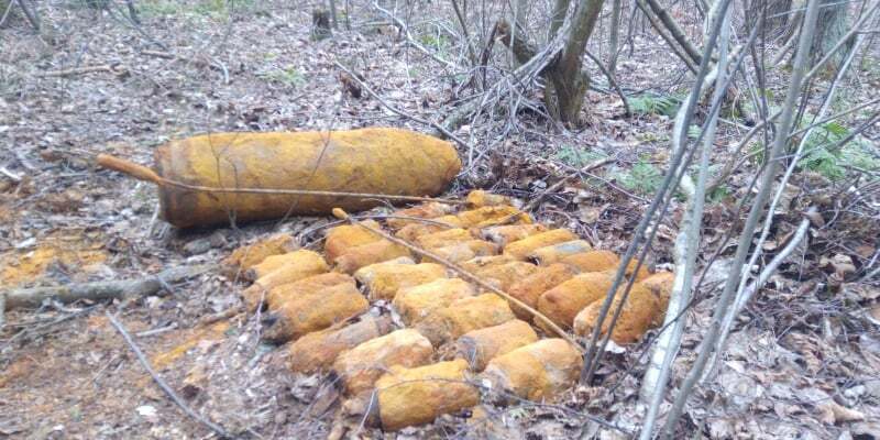 Волинська область: сапери ДСНС вилучили та знищили арсенал боєприпасів часів Другої Світової війни
