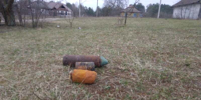 Волинська область: сапери ДСНС вилучили та знищили арсенал боєприпасів часів Другої Світової війни