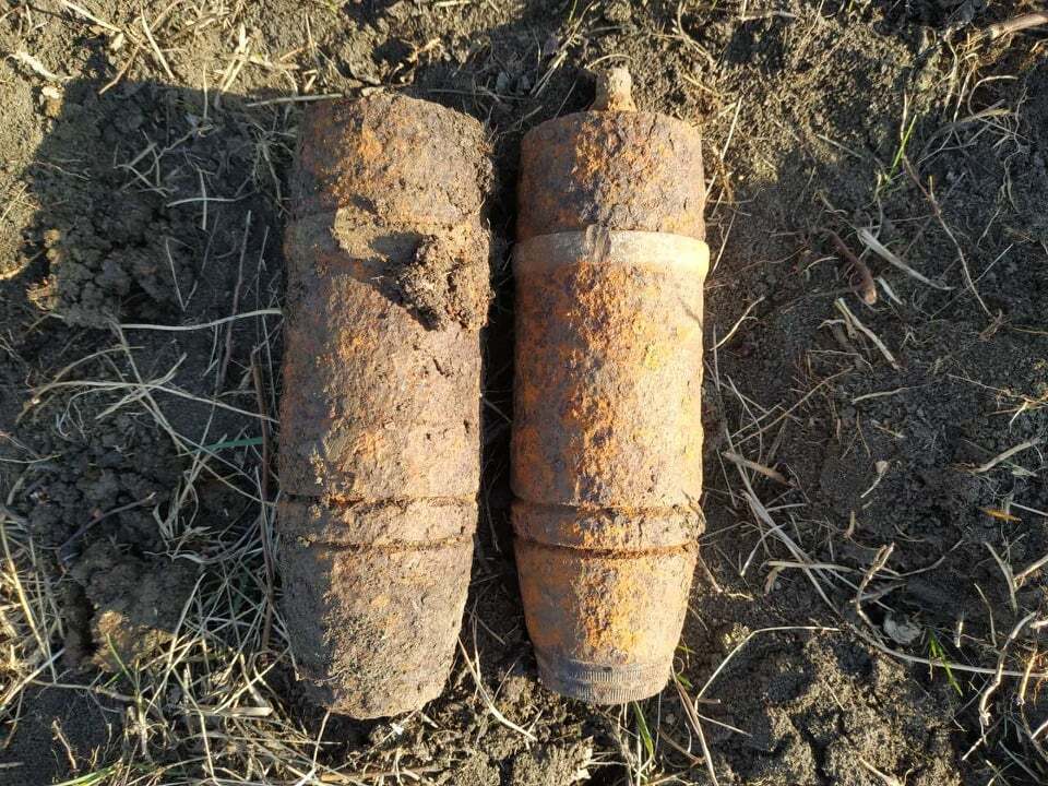 Вінницька область: сапери ДСНС знищили чотири вибухонебезпечні предмети часів Другої світової війни