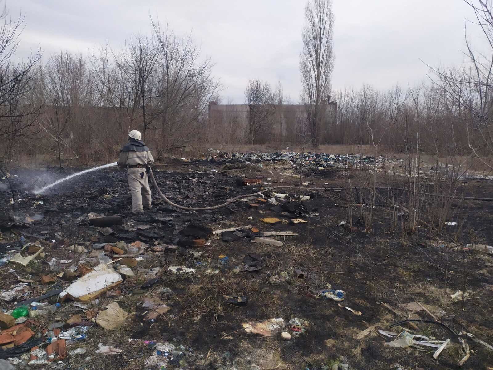 За добу на Кіровоградщині виникло 6 пожеж сухої рослинності на відкритих територіях