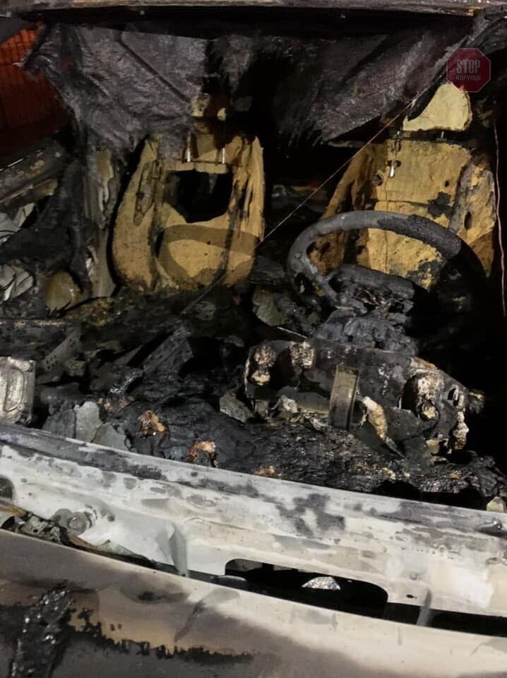 Екснардепу спалили автівку у столиці(фото)