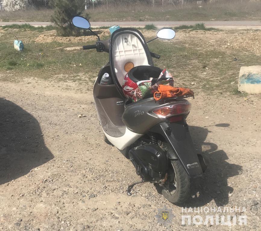 Правоохоронці викрили жителя Білгород-Дністровського району у викраденні мопеда
