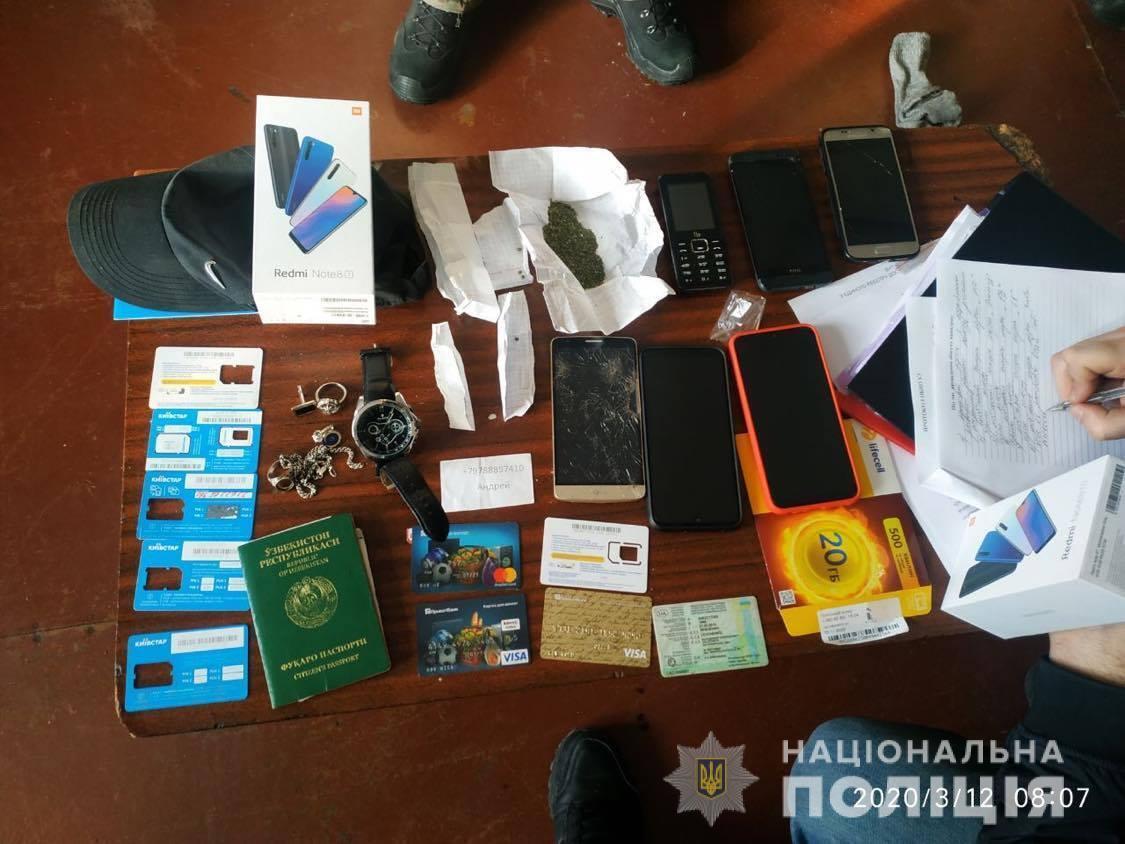 Поліція Київщини затримала групу нападників, які пограбували пункт обміну валют