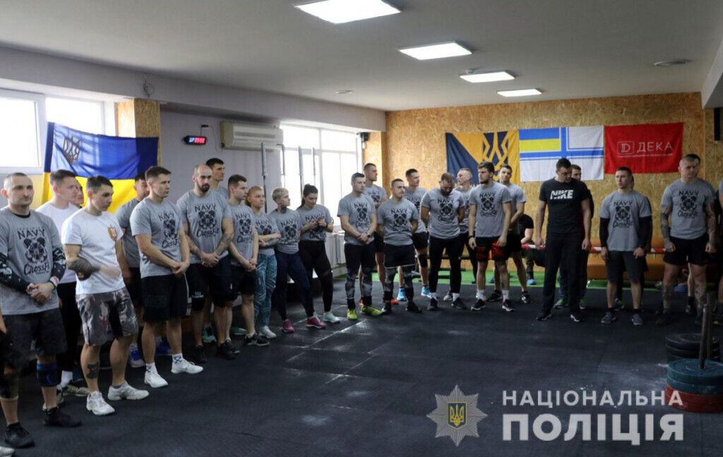 Поліцейські Донеччини взяли участь у турнірі з крос фіту серед представників силових структур «Звитяга ВМС-9» (ВІДЕО)