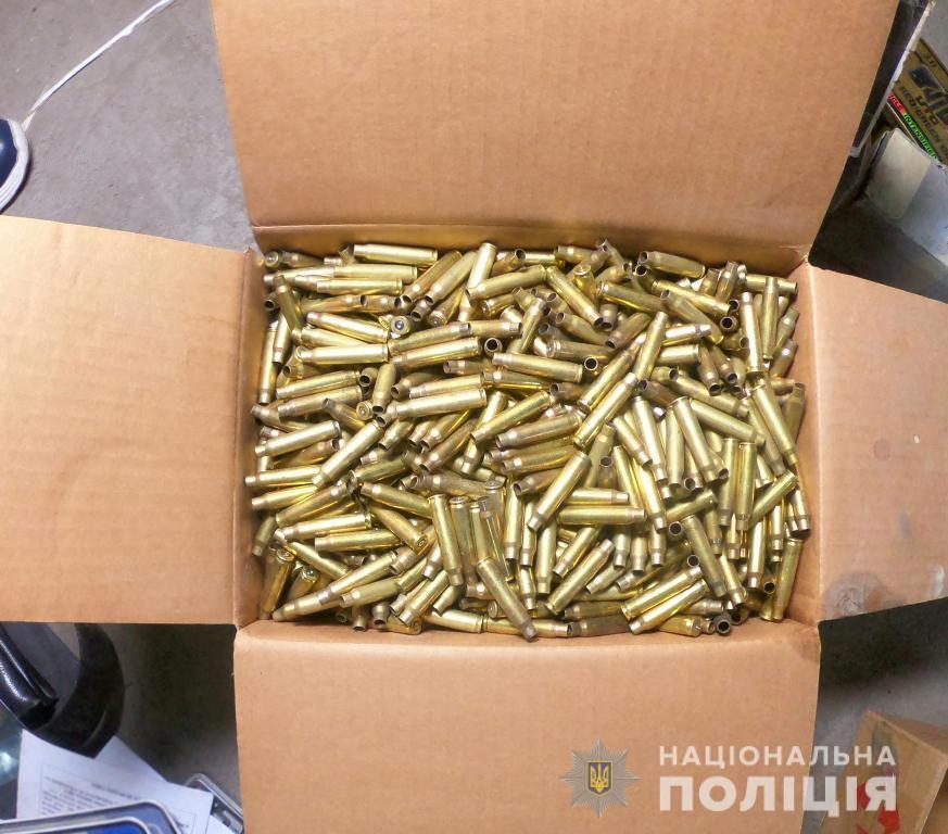 На Одещині поліцейські вилучили арсенал зброї та боєприпасів