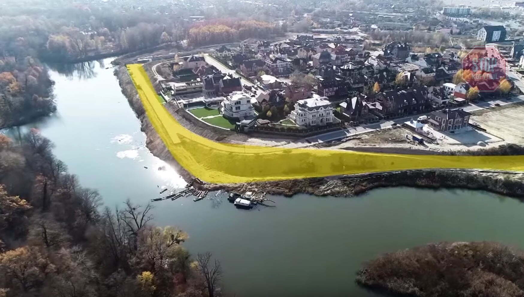  Ділянка вздовж берега - самозахоплення