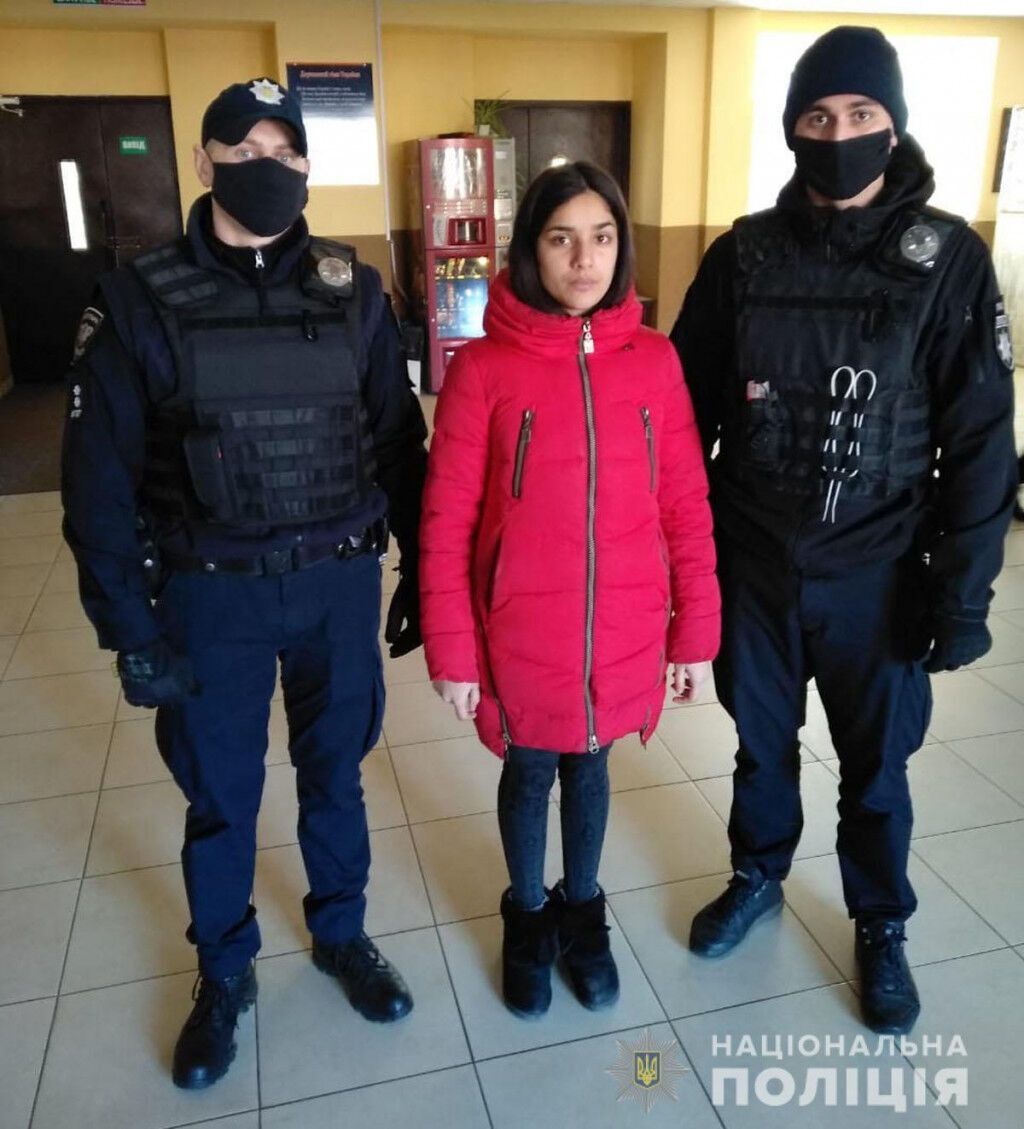 Неповнолітню втікачку з Донеччини поліцейські знайшли на Західній Україні