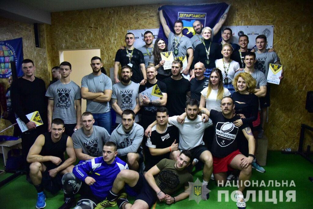 Поліцейські Донеччини взяли участь у турнірі з крос фіту серед представників силових структур «Звитяга ВМС-9» (ВІДЕО)