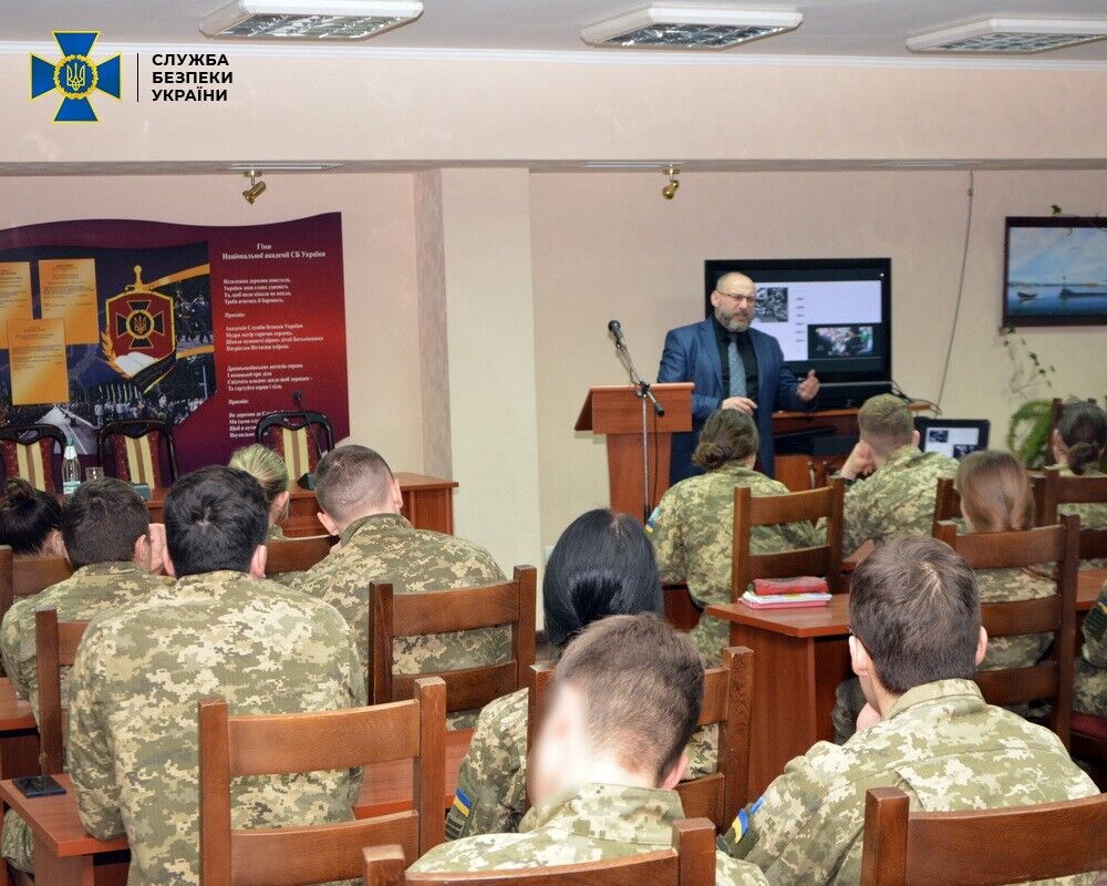 Радники КМЄС з Польщі та Данії провели майстер-класи для курсантів Академії СБУ