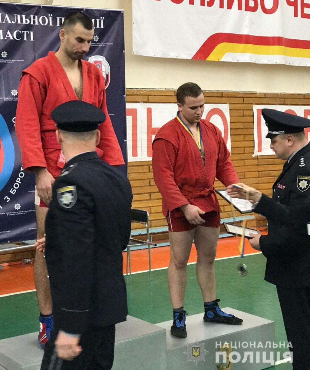 Оперативник з Волновахи виборов «бронзу» на чемпіонаті Національної поліції України з самбо